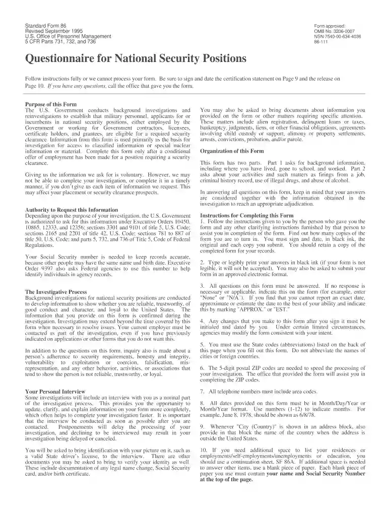 e qip questions pdf Preview on Page 1