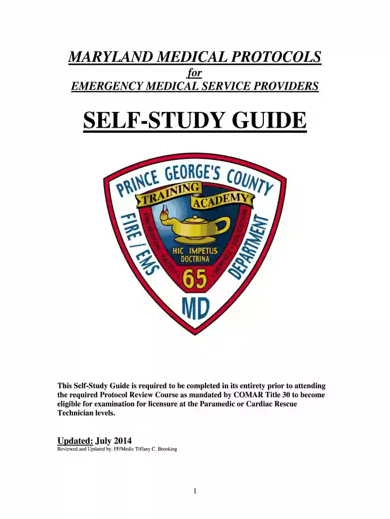 maryland ems protocols pdf Preview on Page 1