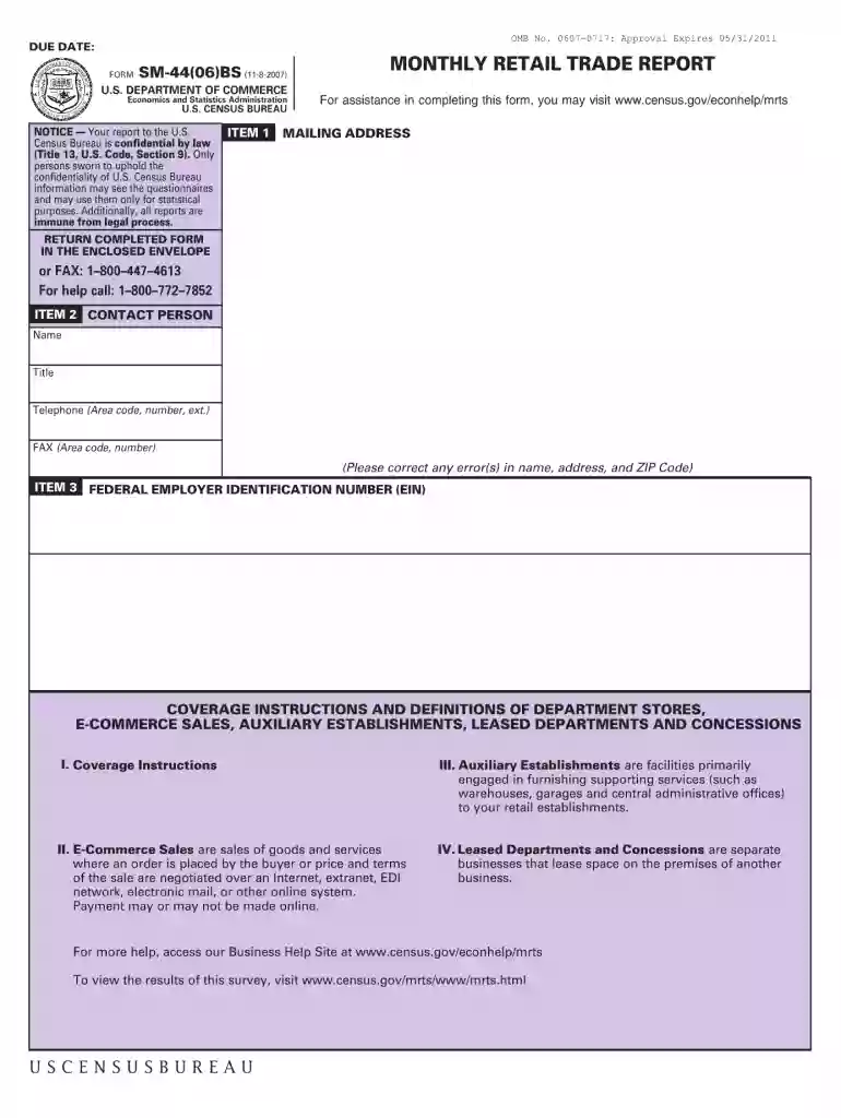 econhelpcensusgovmrts 2007 form Preview on Page 1