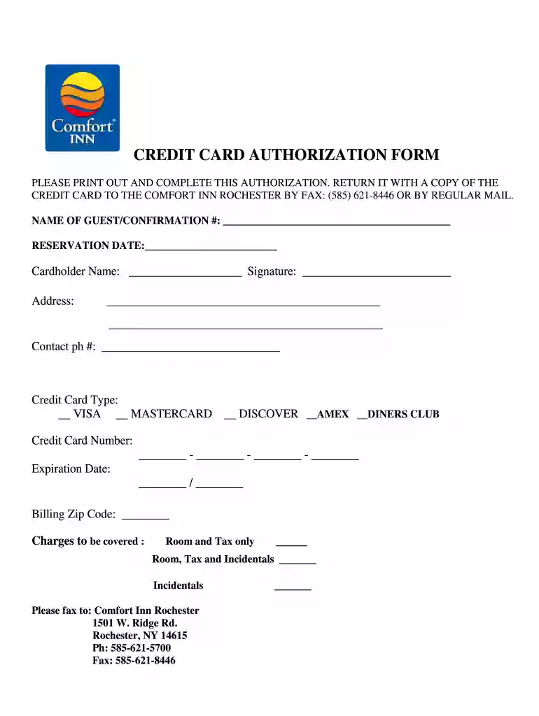 comfort authorization Preview on Page 1