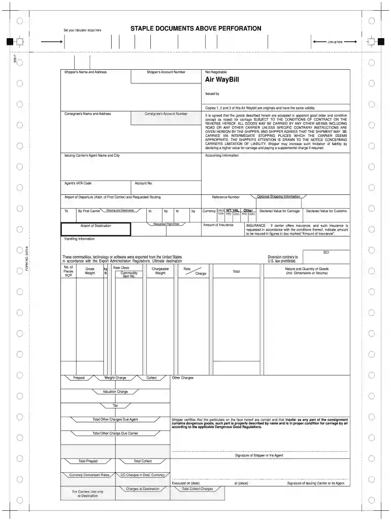 diplomatic services staple documents above perforation Preview on Page 1