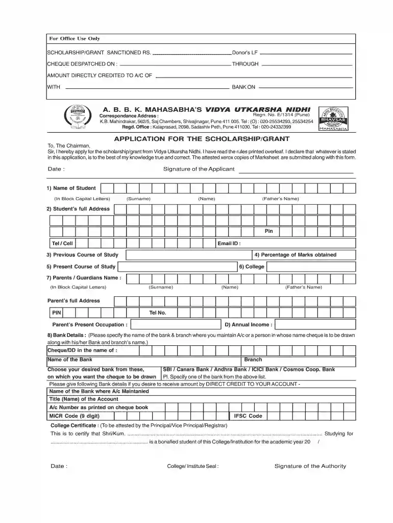 utkarsha scholarship Preview on Page 1