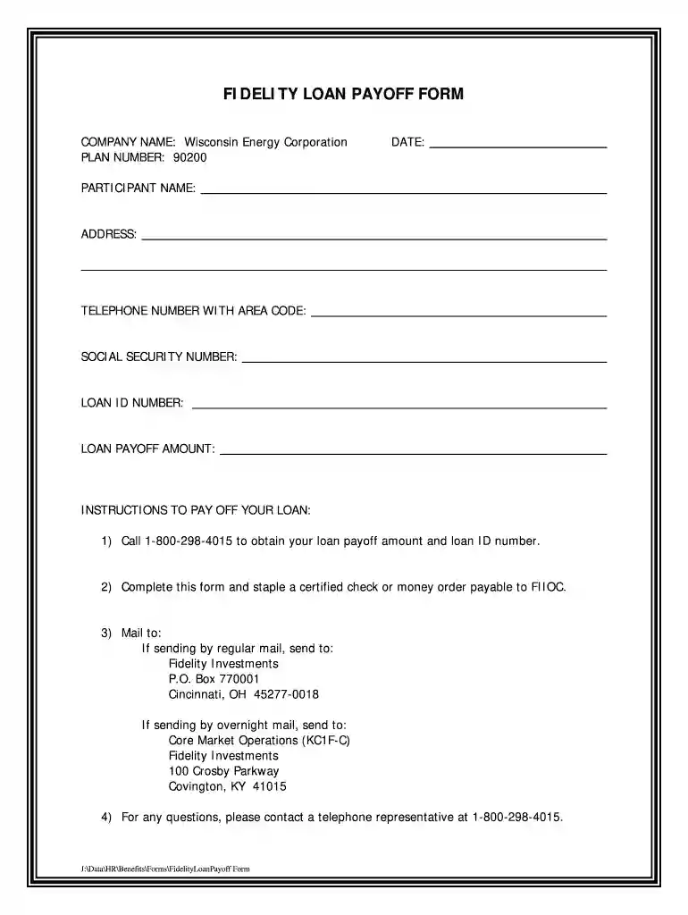 10 day payoff Preview on Page 1