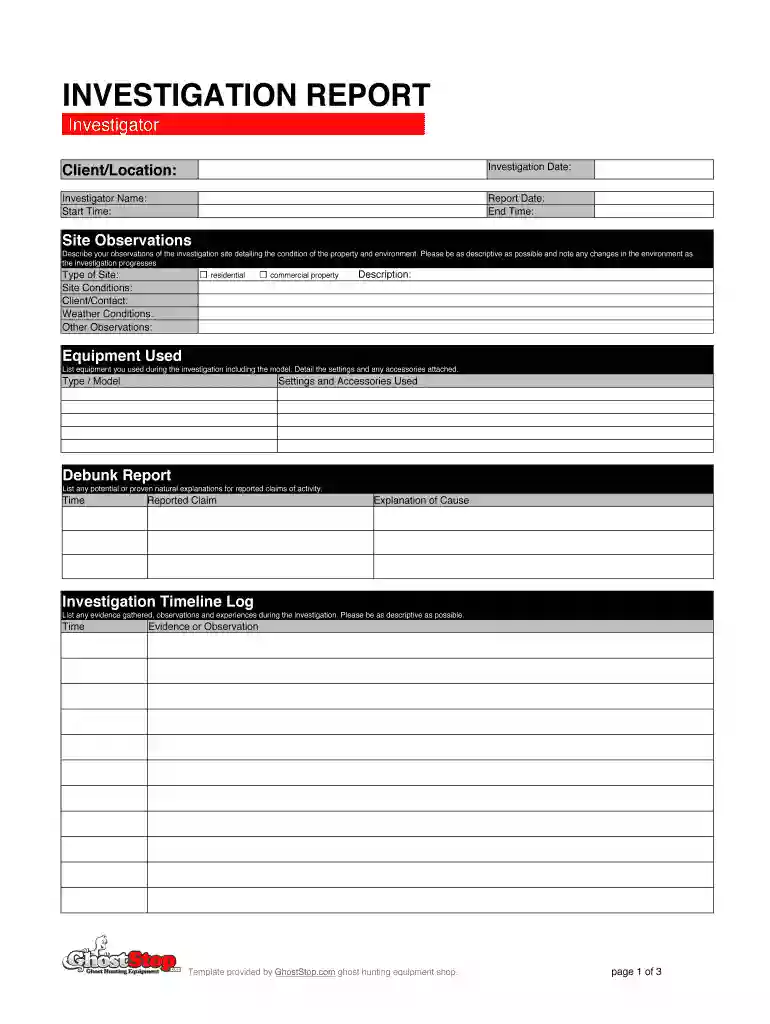 Client/Location: Preview on Page 1