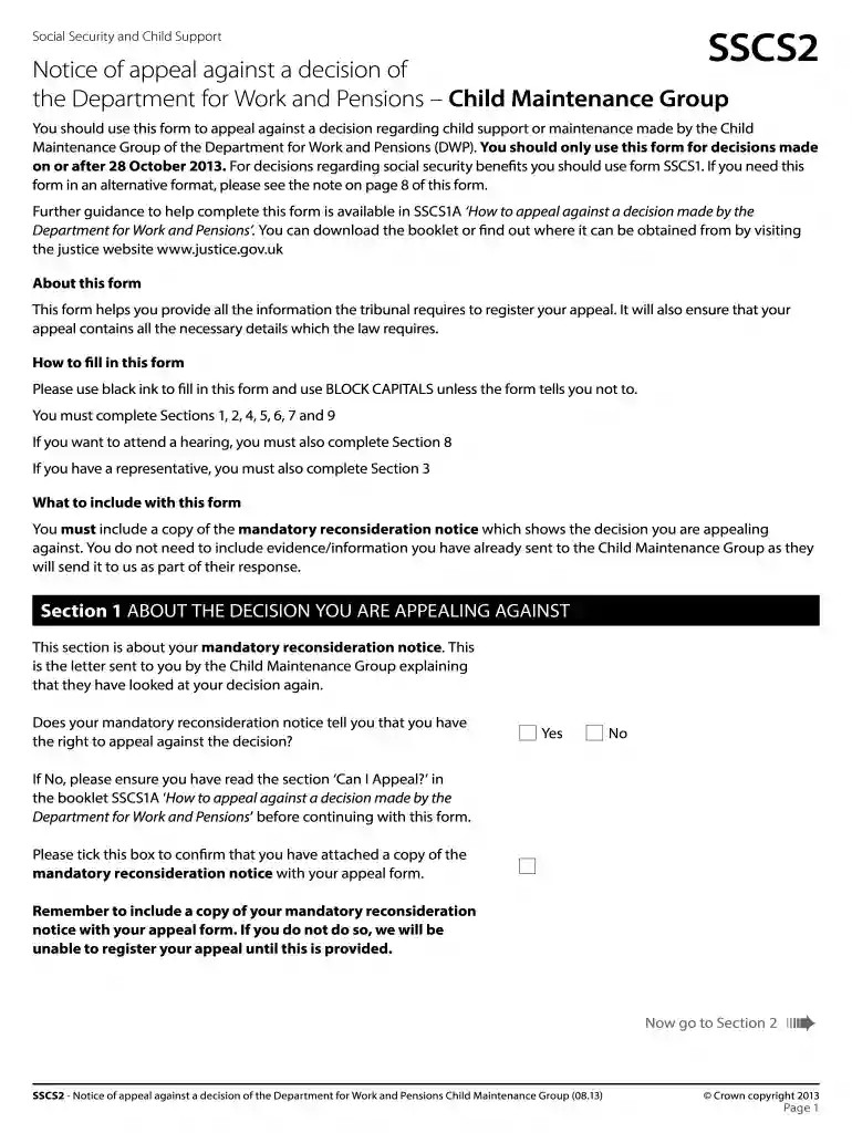 child maintenance login Preview on Page 1