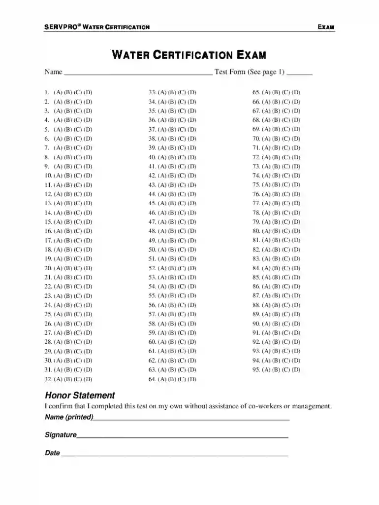 iicrc wrt test answers 2023 Preview on Page 1