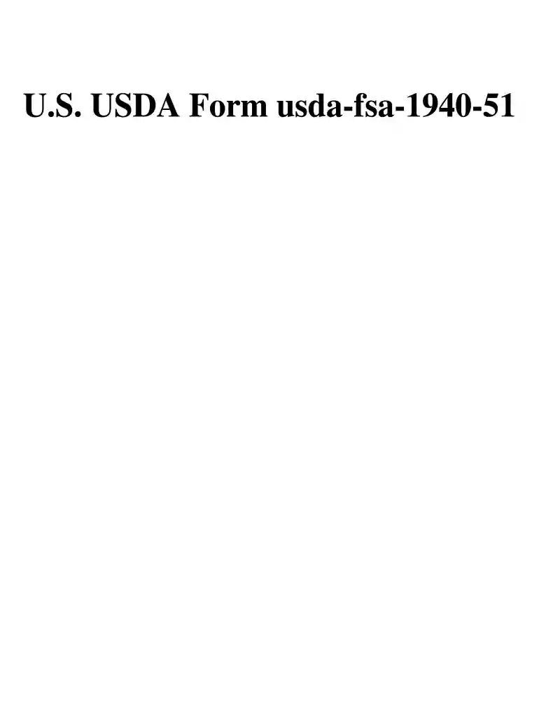 fsa 1940 printable Preview on Page 1