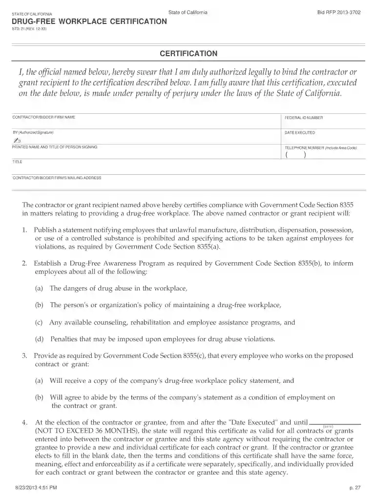 Solicitation RFP 2013-3702 SIGN LANGUAGE ... - BidSync.com Preview on Page 1