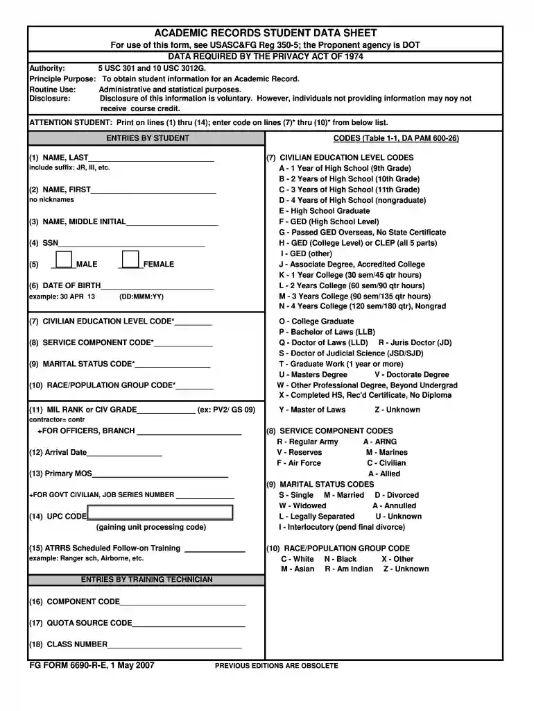 fg form 6690 r e Preview on Page 1