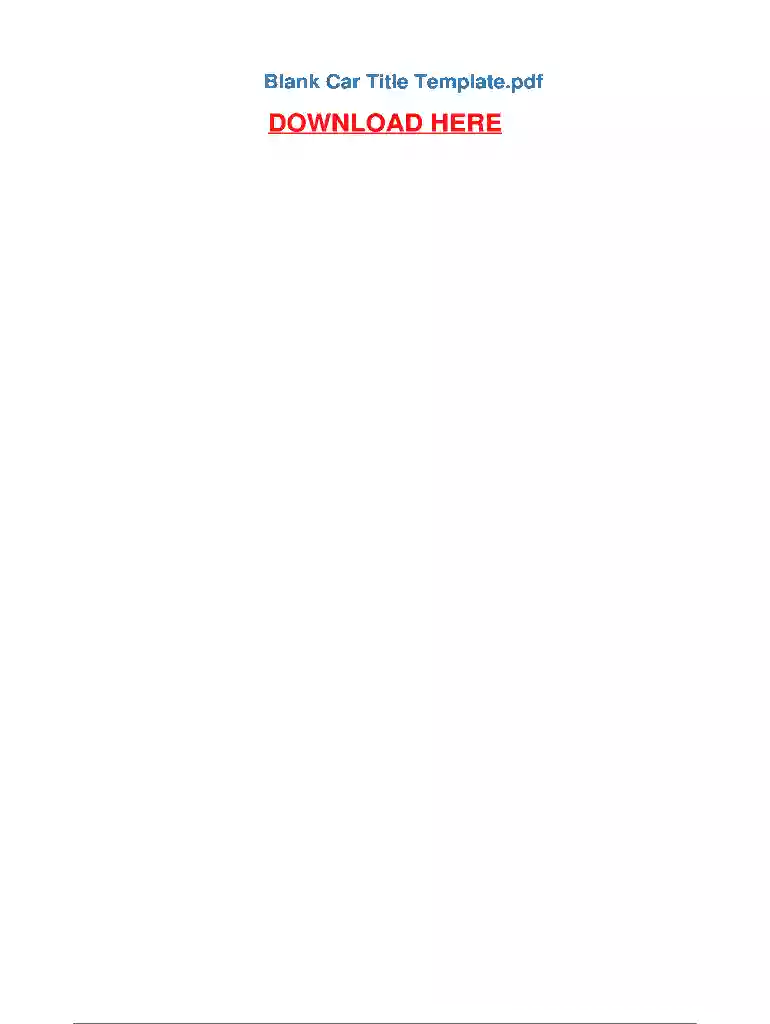 make a car title online Preview on Page 1