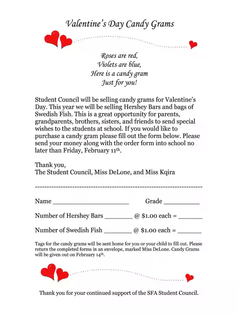 candy gram Preview on Page 1