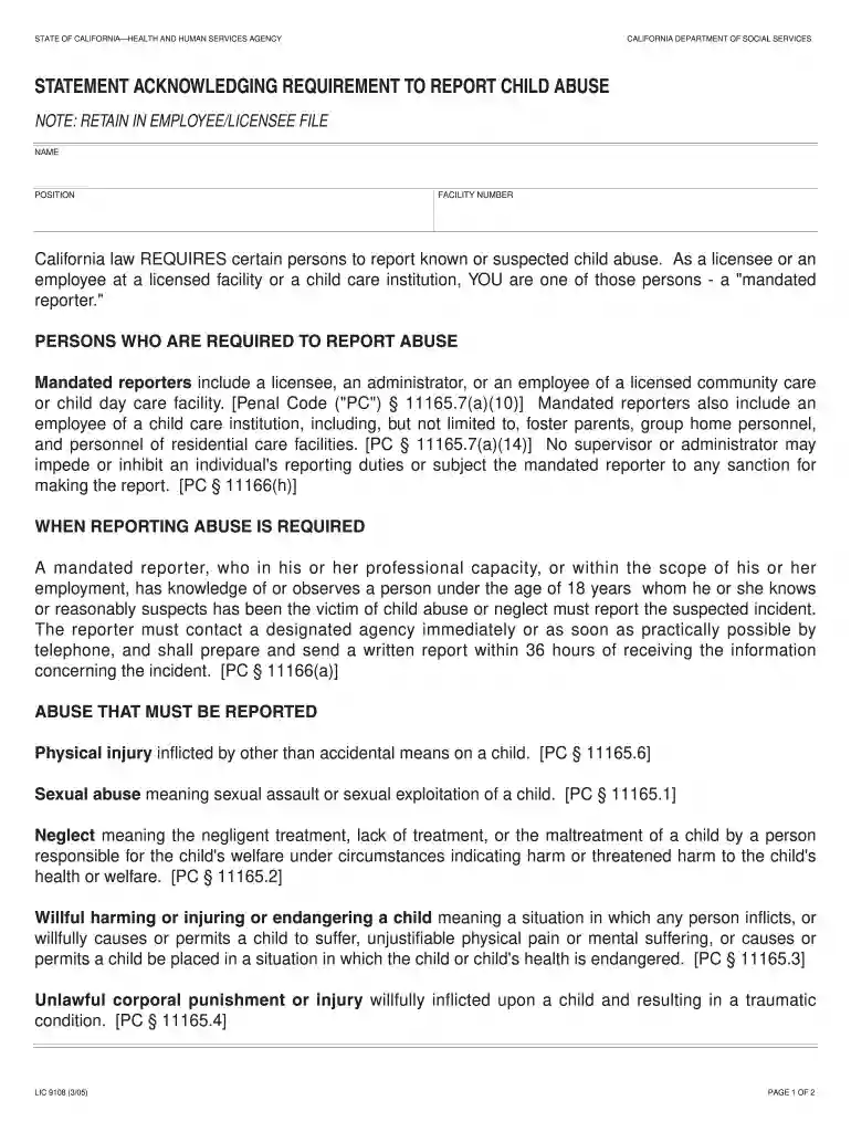lic 9108 Preview on Page 1