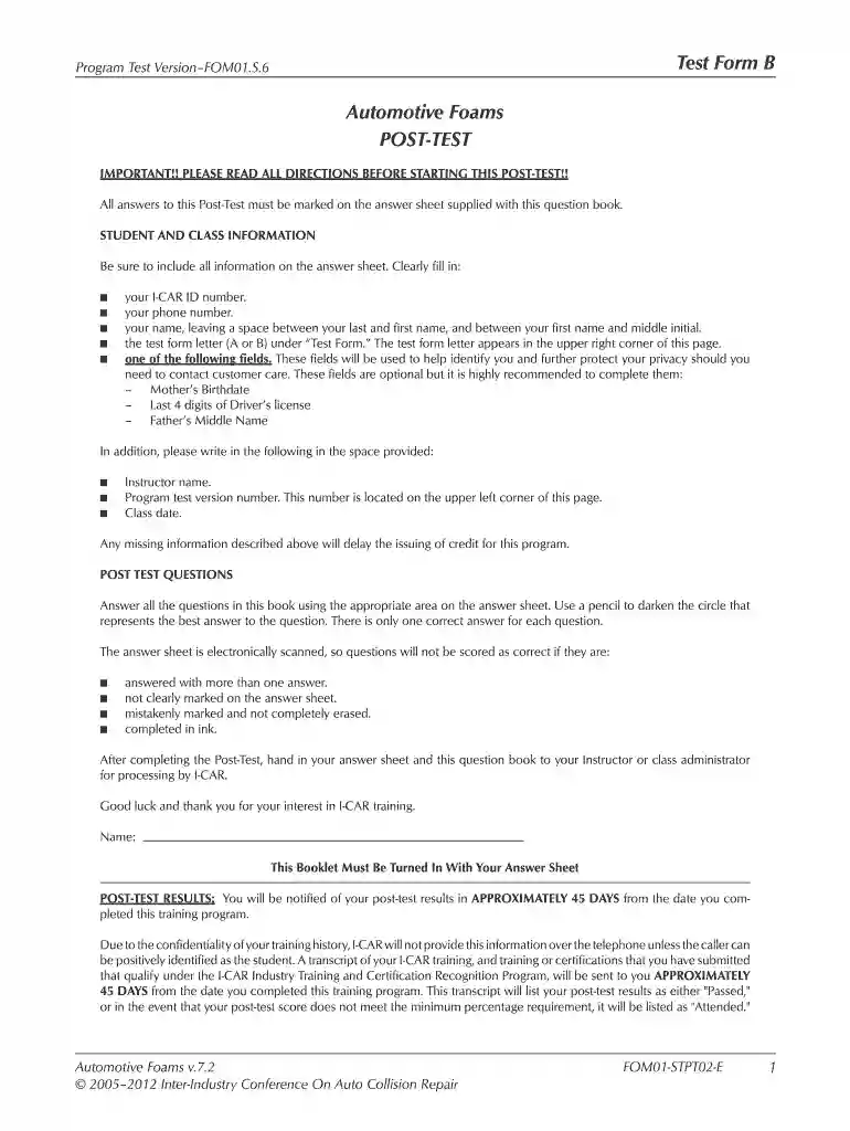 i car answers Preview on Page 1