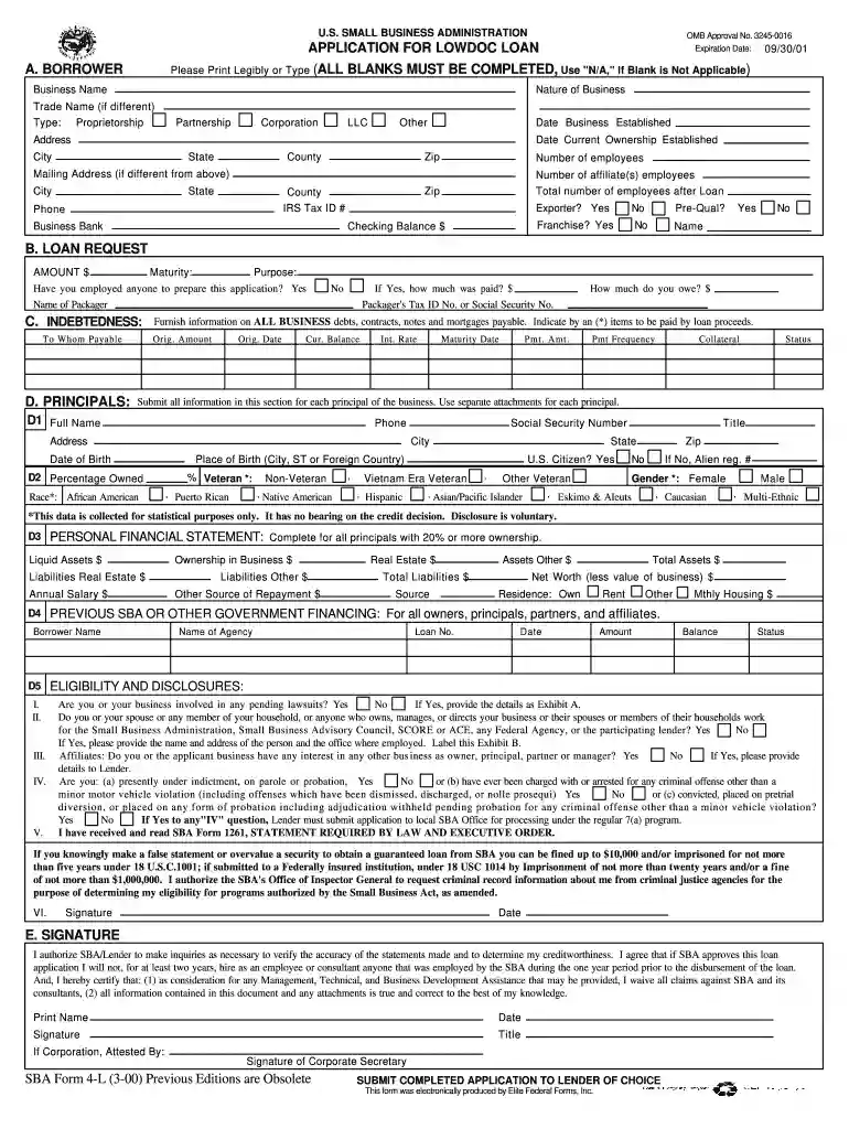 apply for small business loan Preview on Page 1