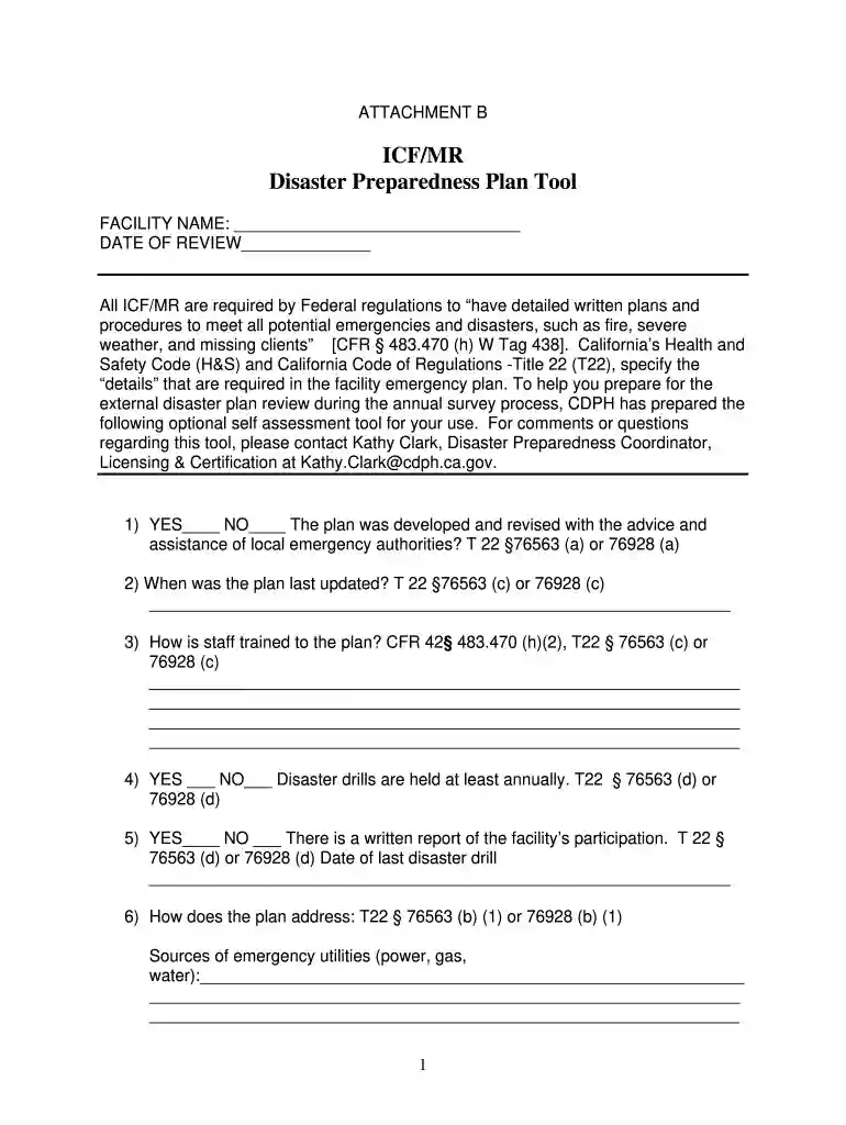 medication preparedness plan Preview on Page 1