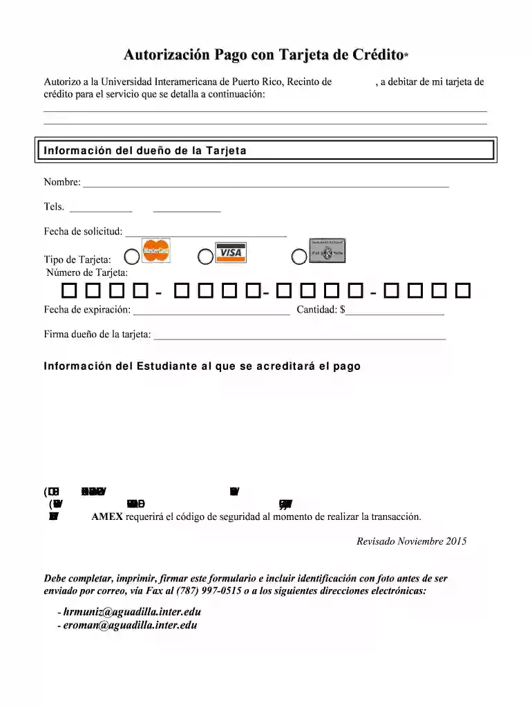 autorización Preview on Page 1