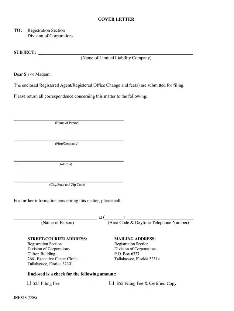how to change registered agent on sunbiz Preview on Page 1