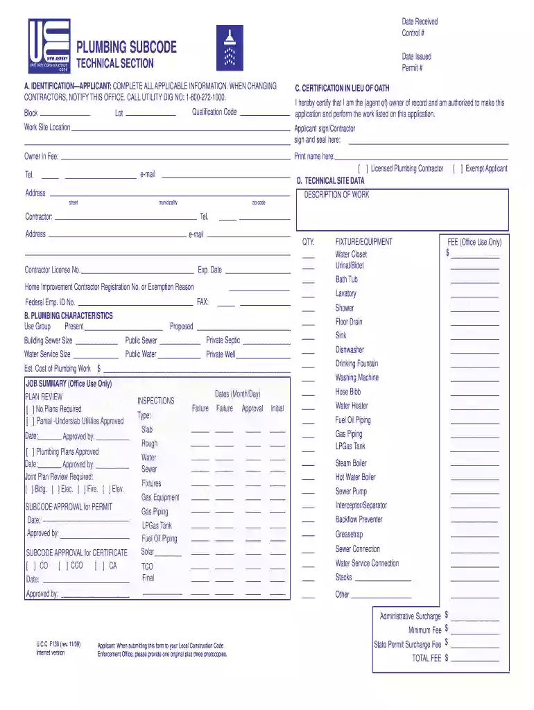 u c c form f 222a Preview on Page 1