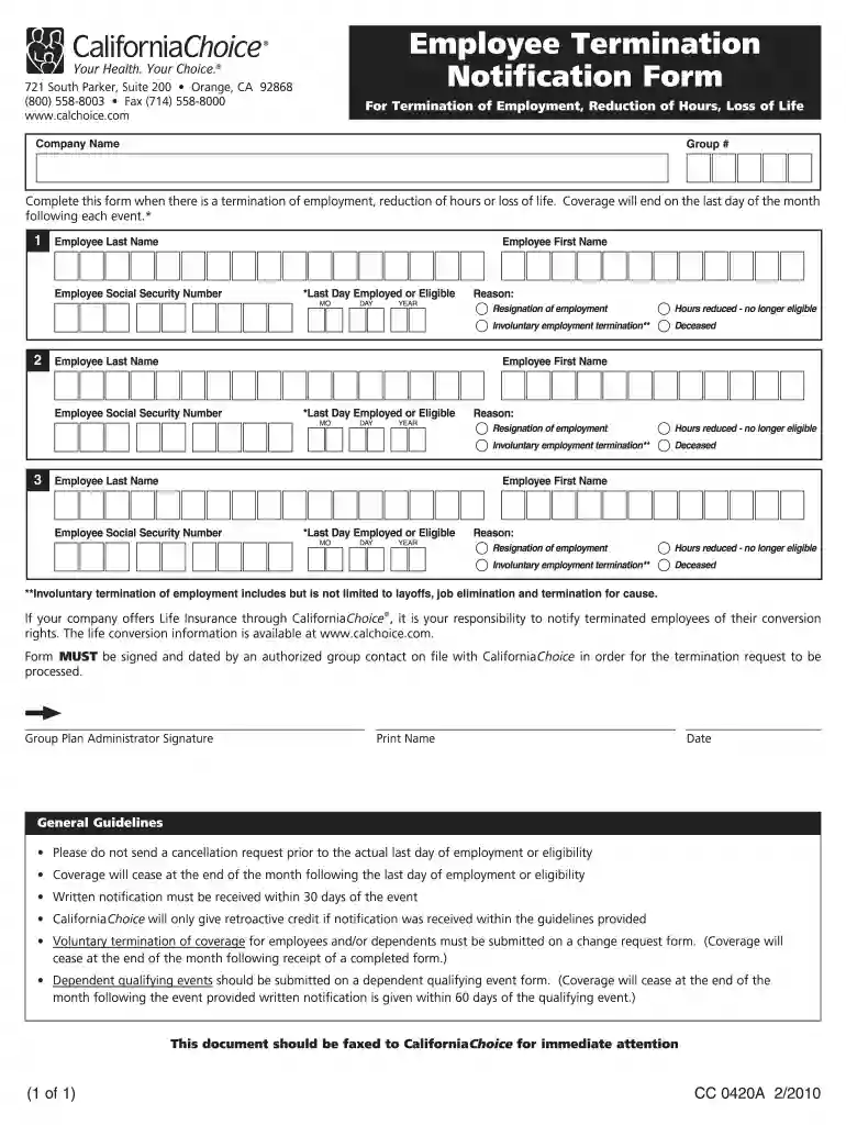 child support termination form california Preview on Page 1