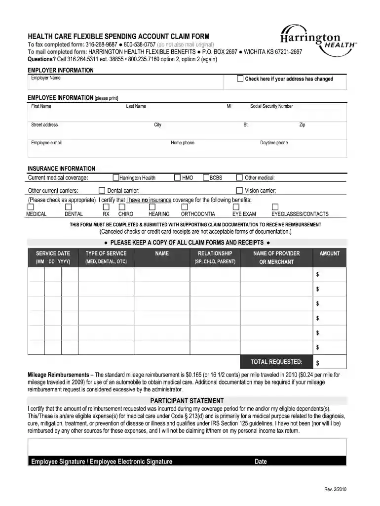 healthcare flexible spending Preview on Page 1