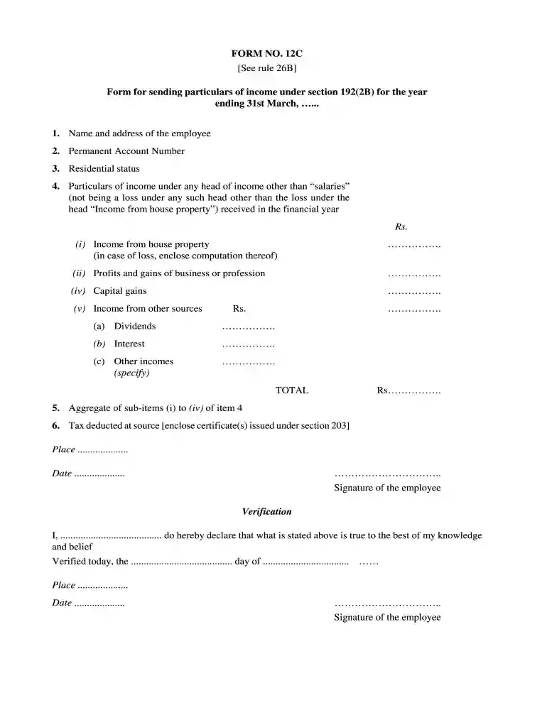 irs letter 12c response template Preview on Page 1