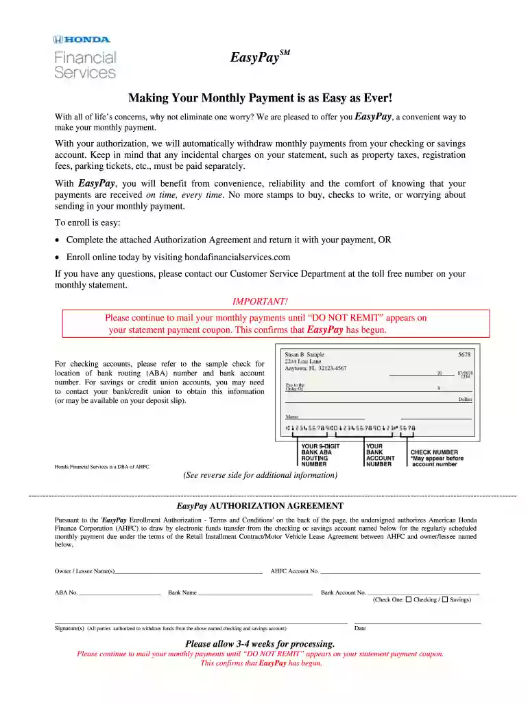 honda financial services login Preview on Page 1