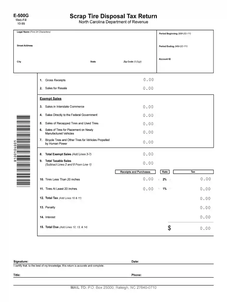 e500g form Preview on Page 1