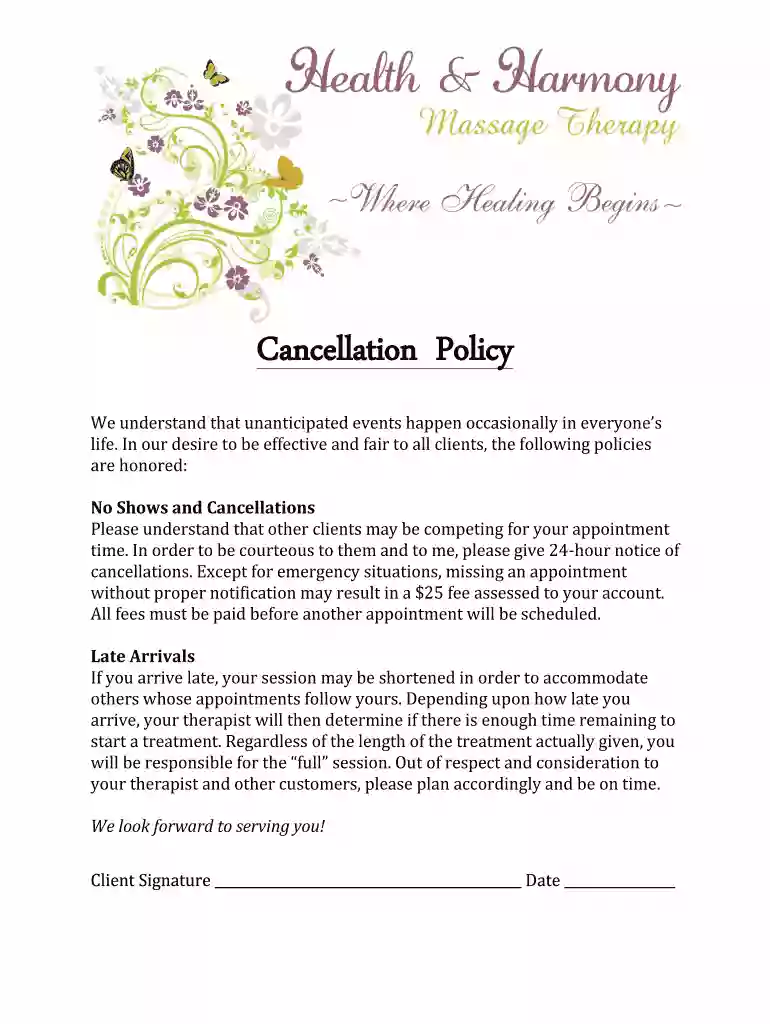massage envy cancellation form pdf Preview on Page 1