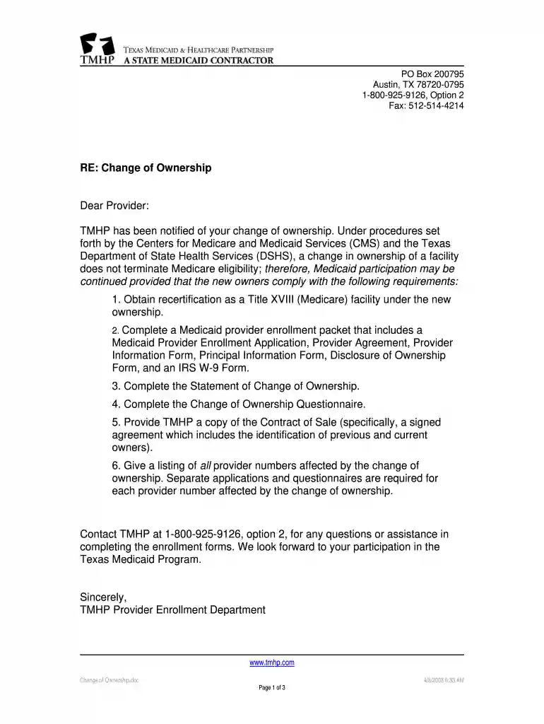 tmhp com Preview on Page 1