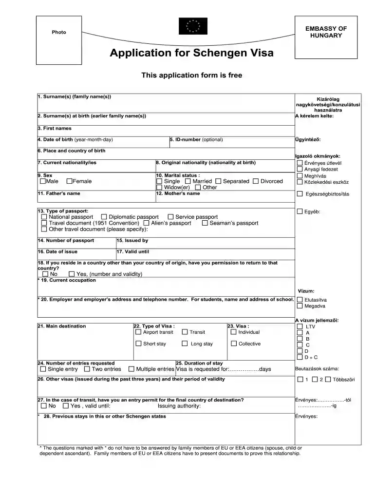 italy visa application form online Preview on Page 1