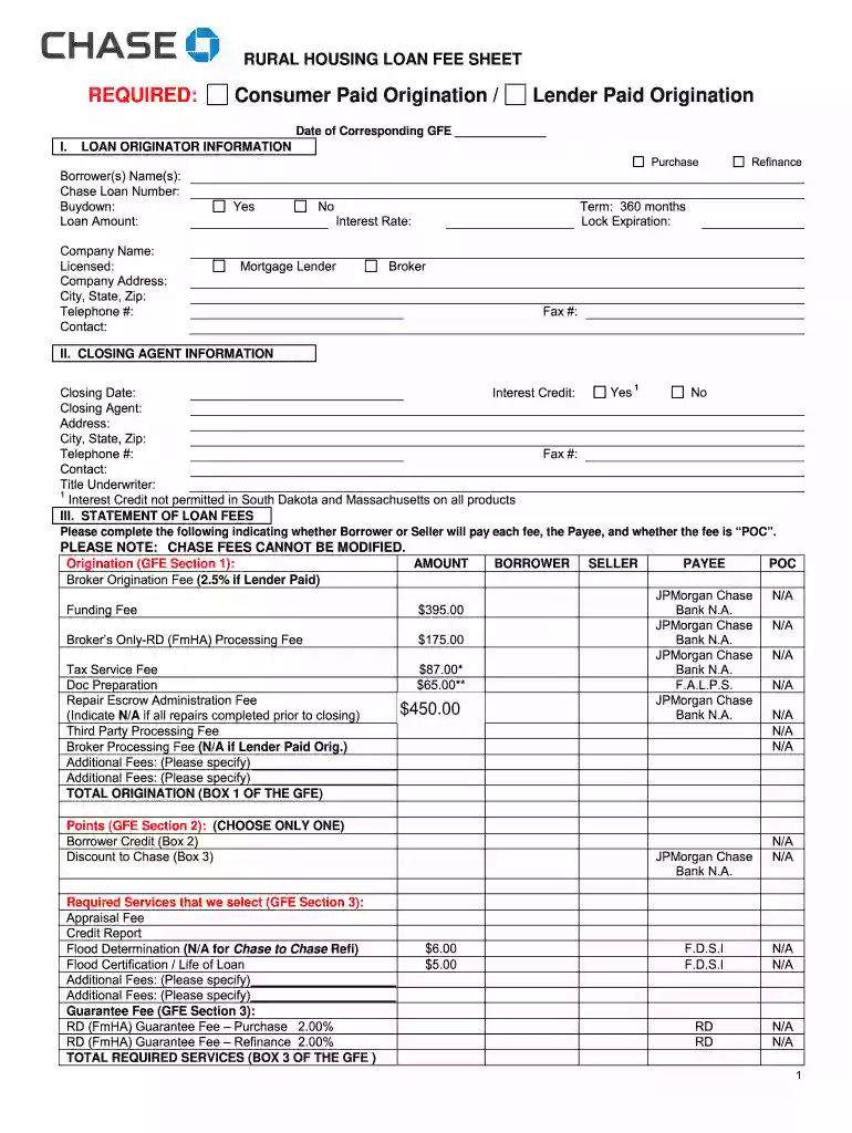 chase business deposit express fee schedule Preview on Page 1