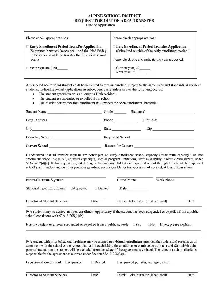 area request Preview on Page 1