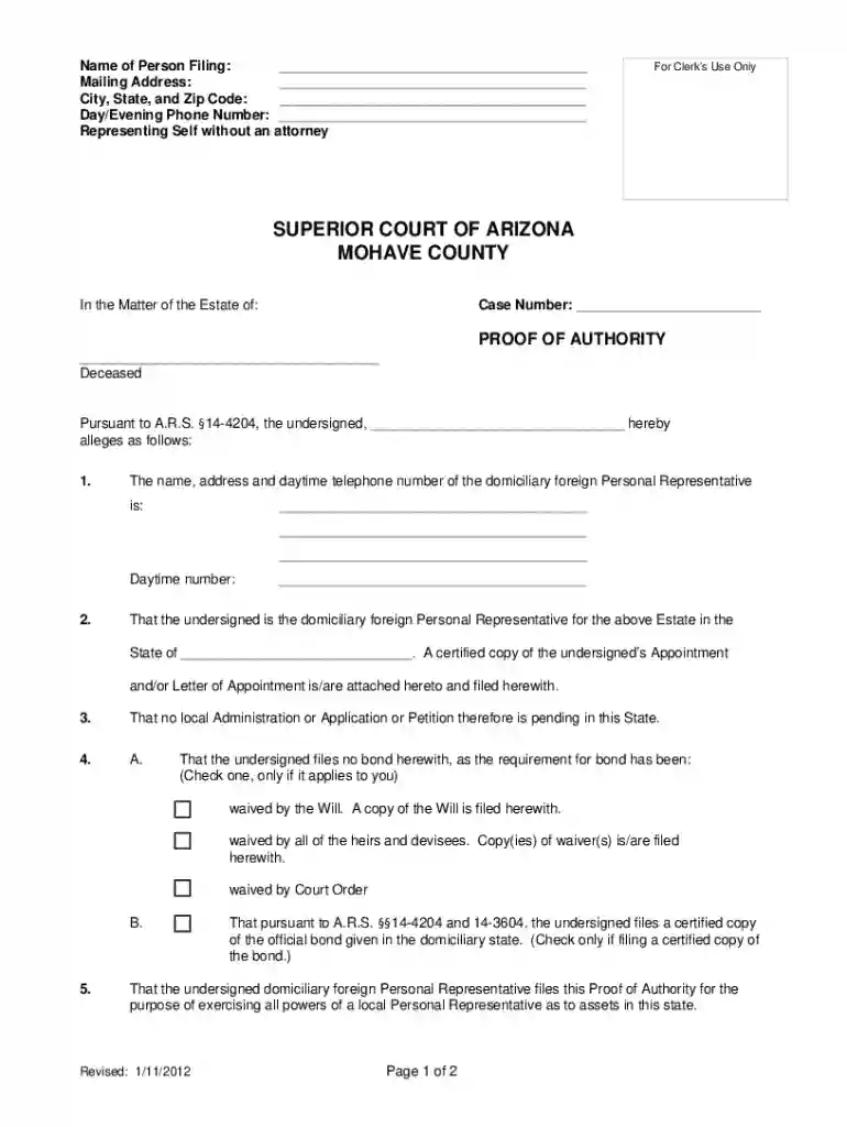 mohave county court records Preview on Page 1