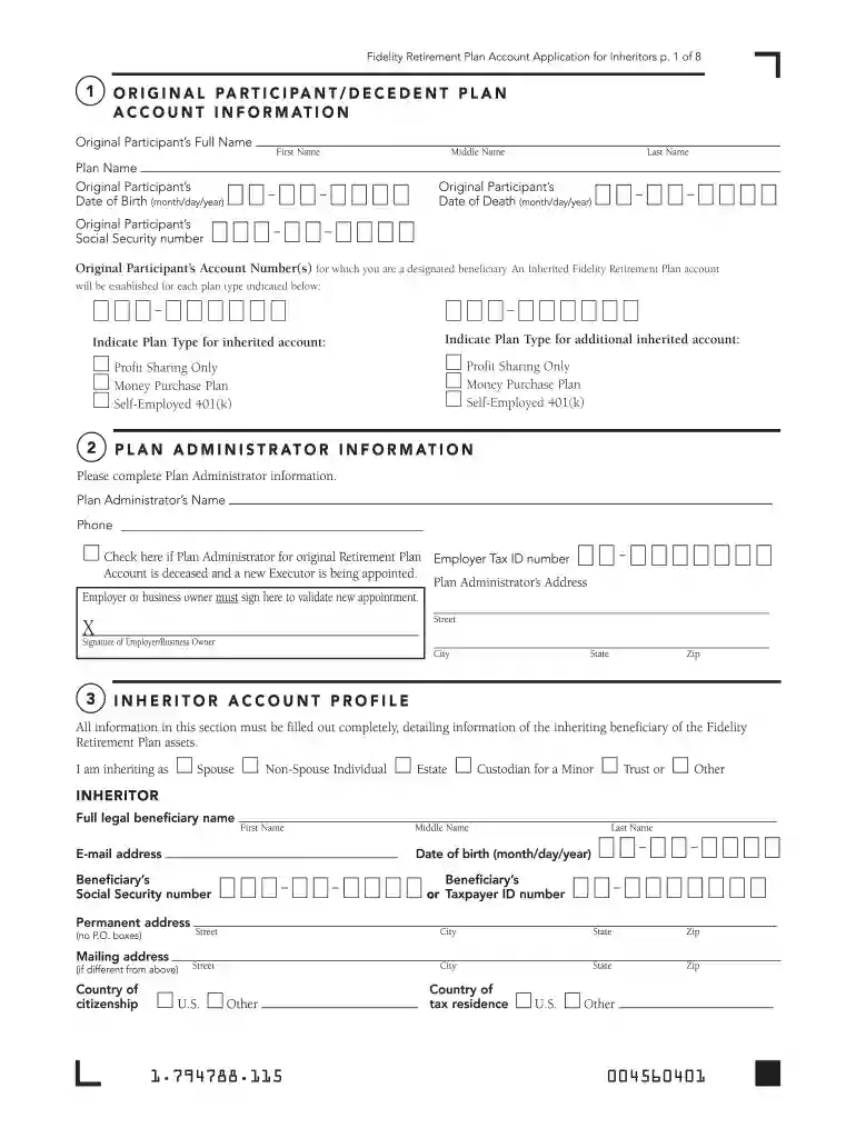 fidelity survivor benefits checklist Preview on Page 1