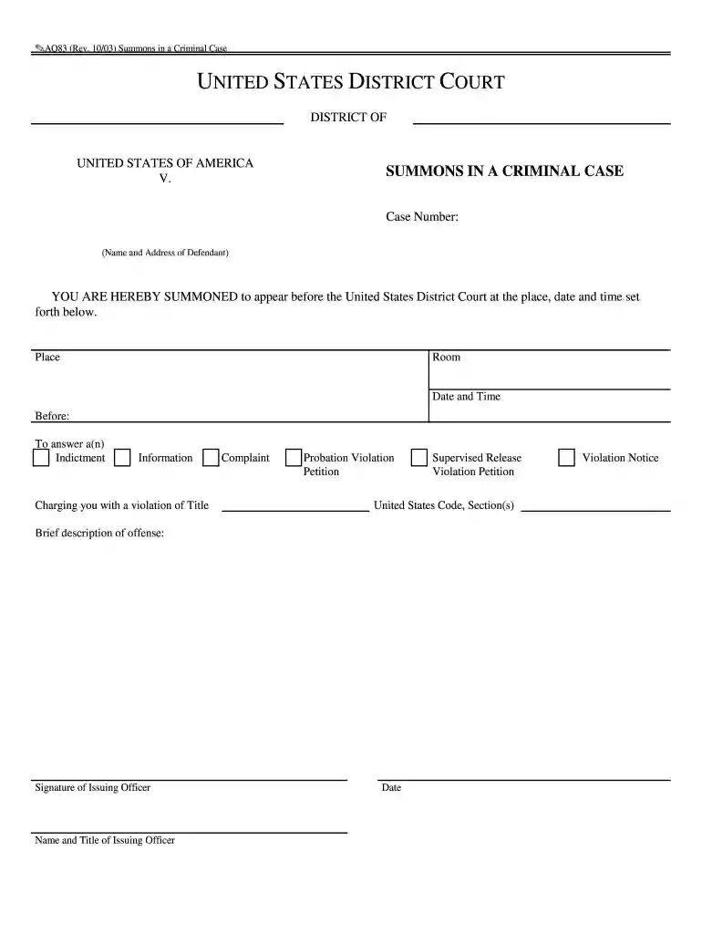 summons court file no 27 cv 23 15544 Preview on Page 1