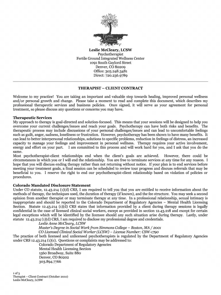 what is a psyco therapist lcswr Preview on Page 1