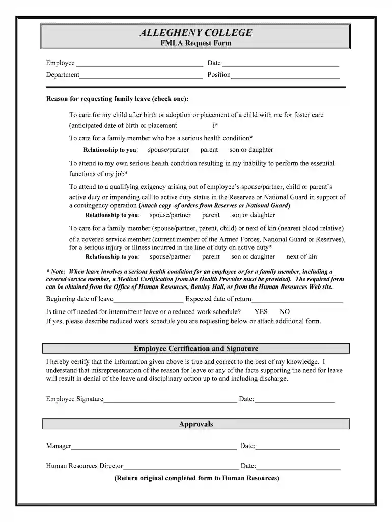 amazon fmla paperwork Preview on Page 1