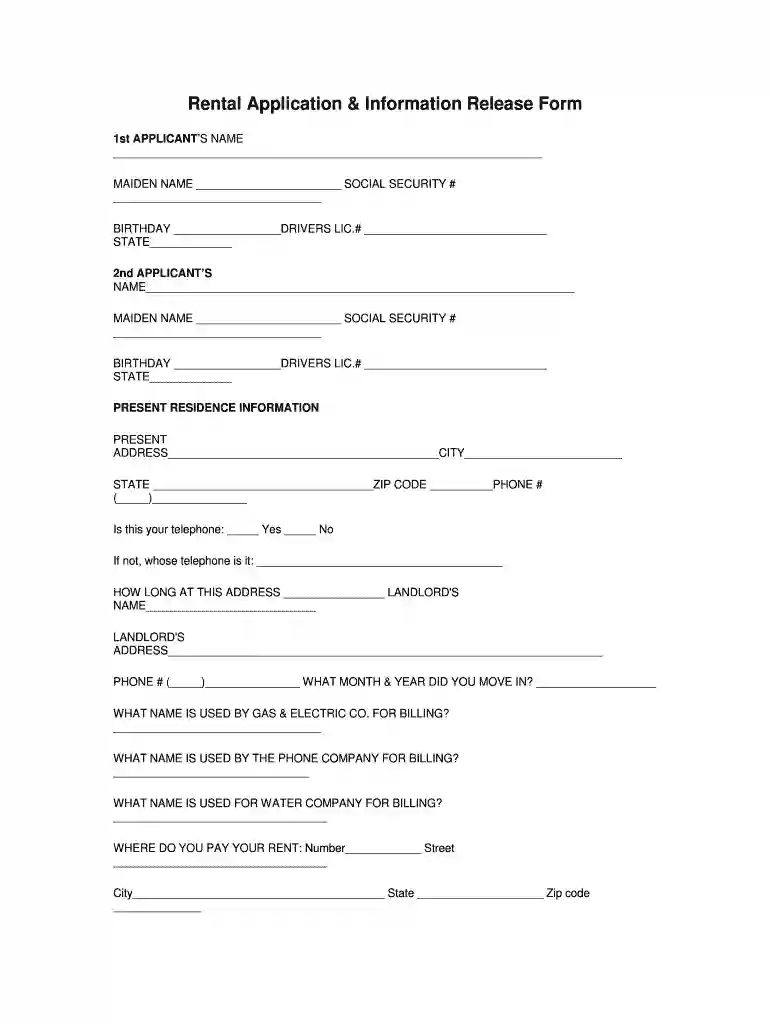 property release form Preview on Page 1