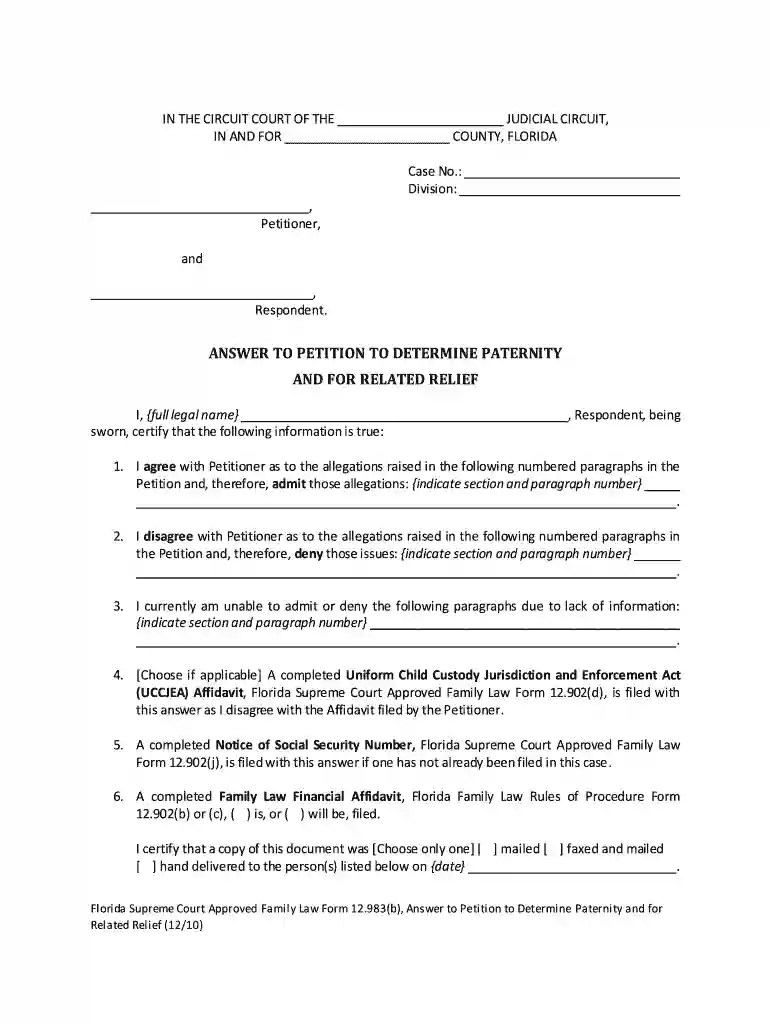 da 31 2010 form Preview on Page 1