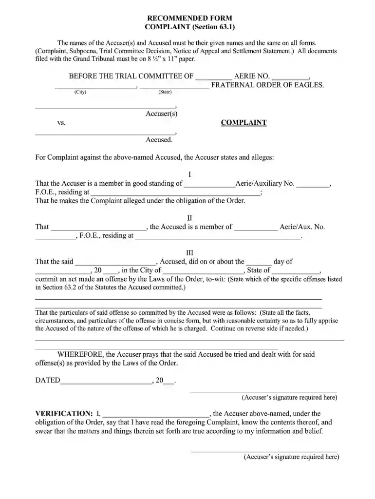 fraternal order of eagles interview questions Preview on Page 1