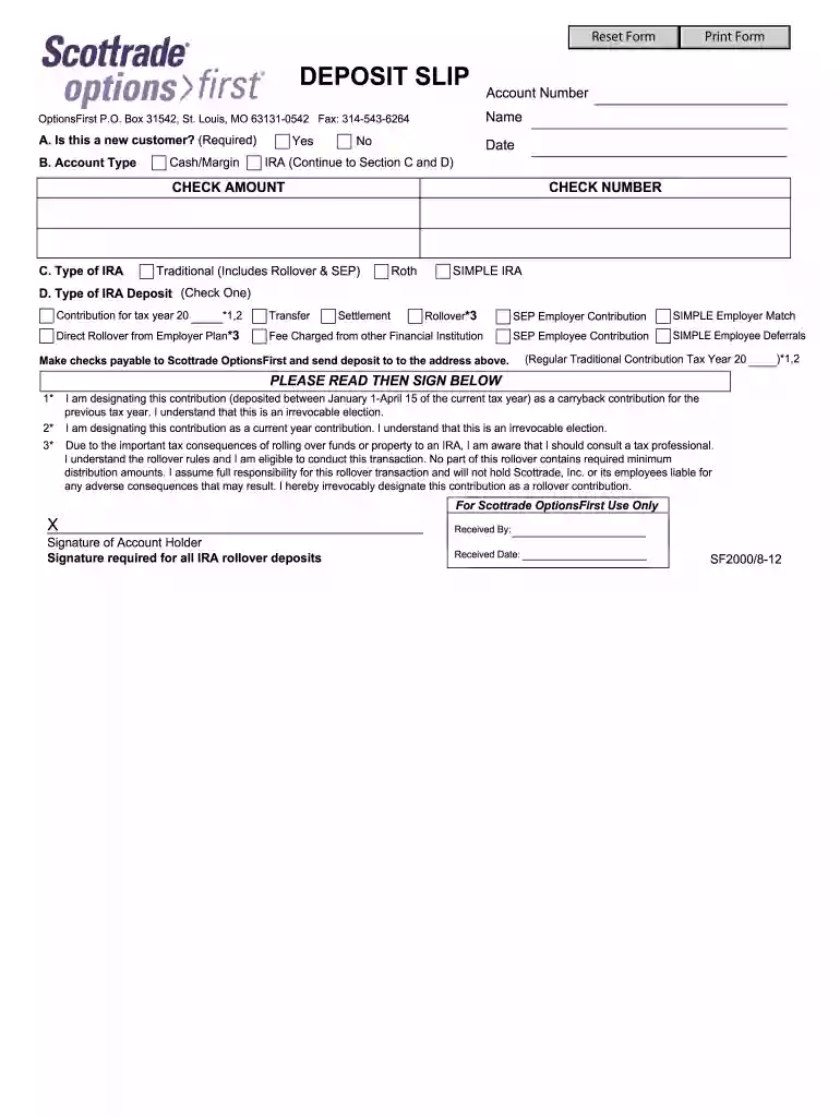 print your own deposit slips free Preview on Page 1