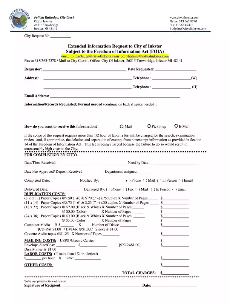 inkster foia Preview on Page 1