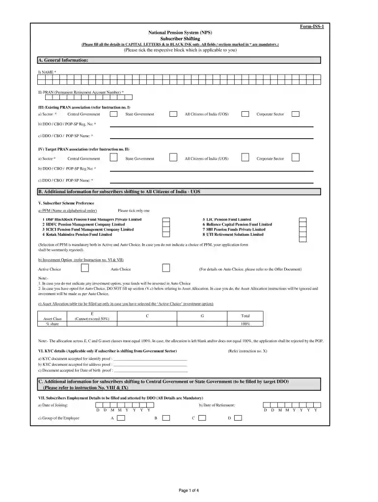 shifting form Preview on Page 1