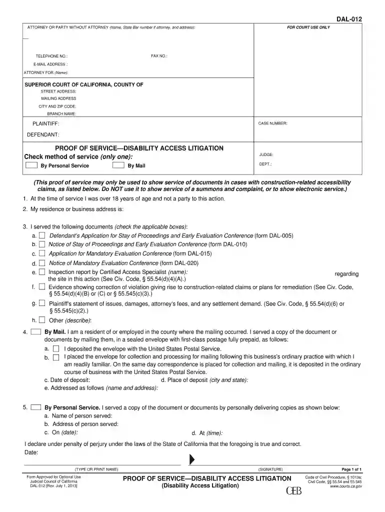 012 service 2013 form Preview on Page 1