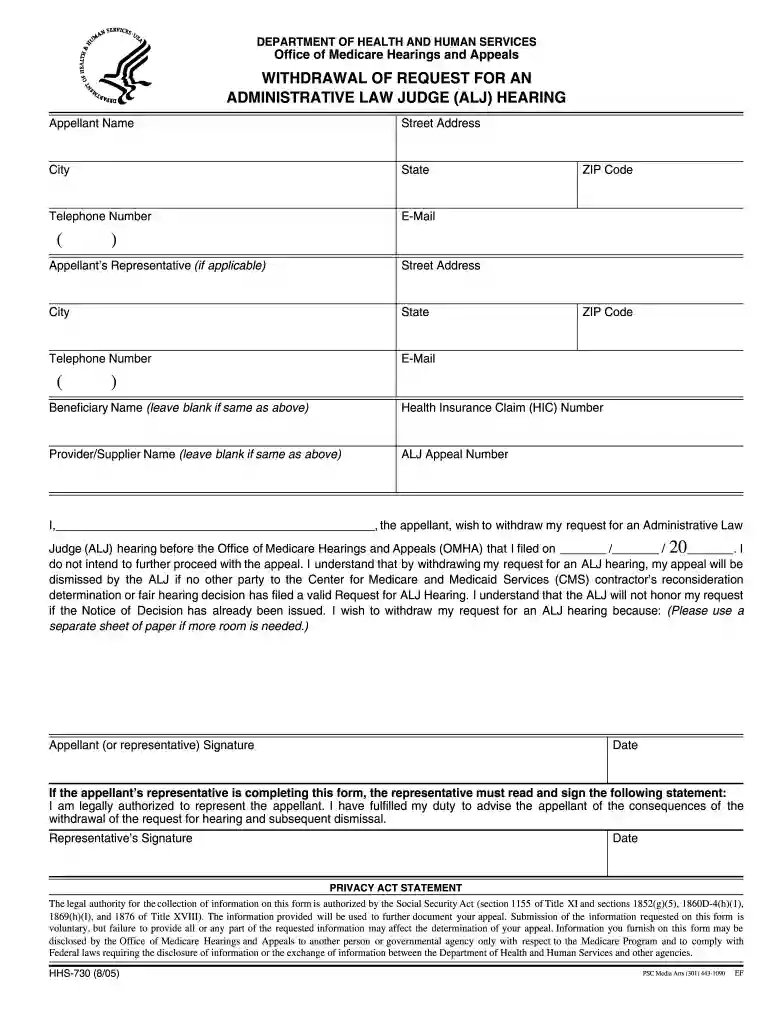 withdrawal hearing Preview on Page 1