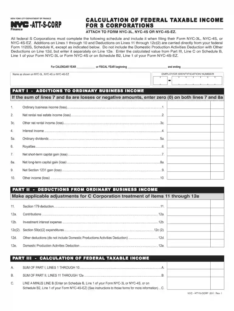 nyc att s corp Preview on Page 1