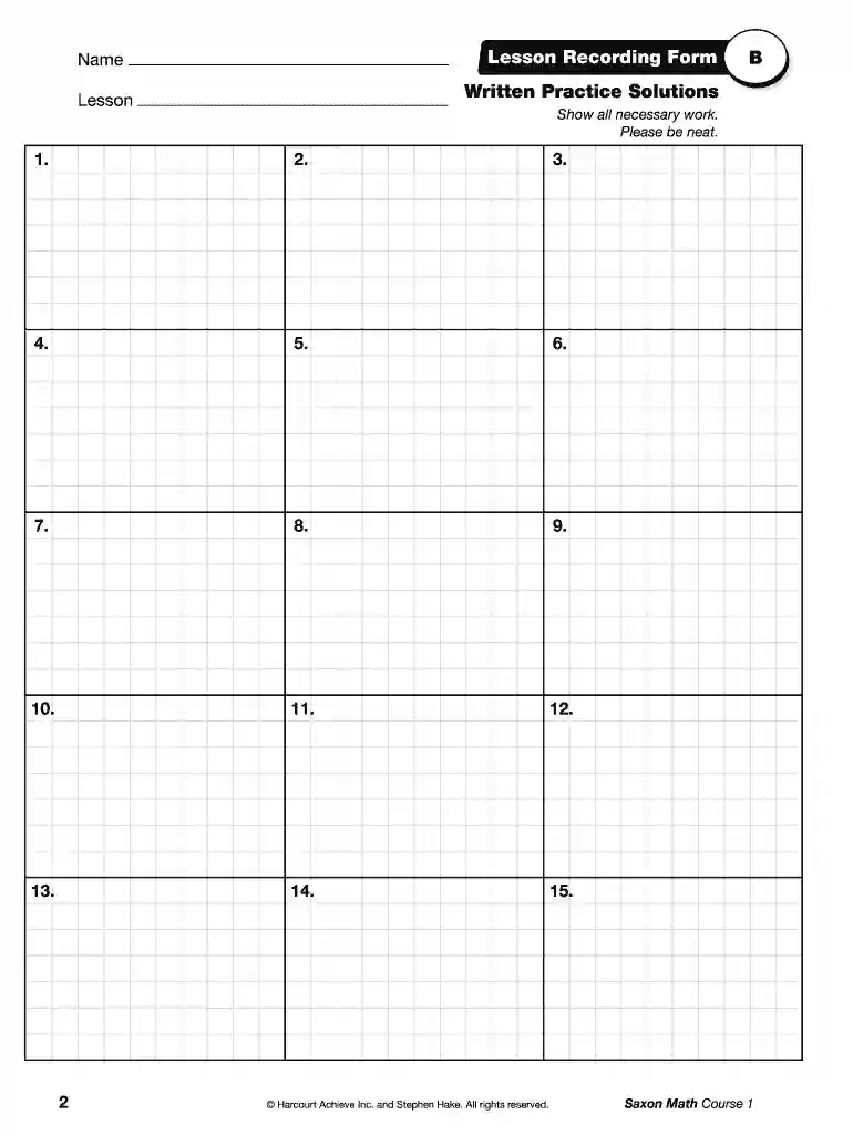 saxon math worksheets pdf Preview on Page 1