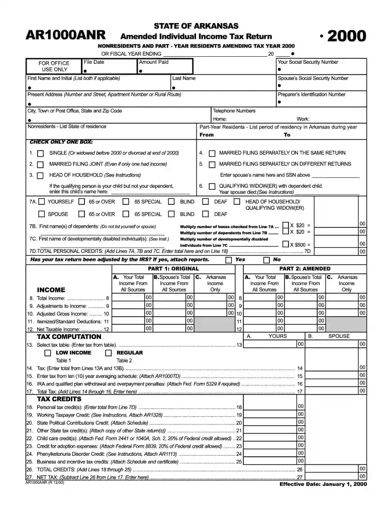 AR1000ANR Preview on Page 1
