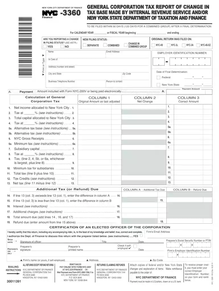 form nyc 4s Preview on Page 1