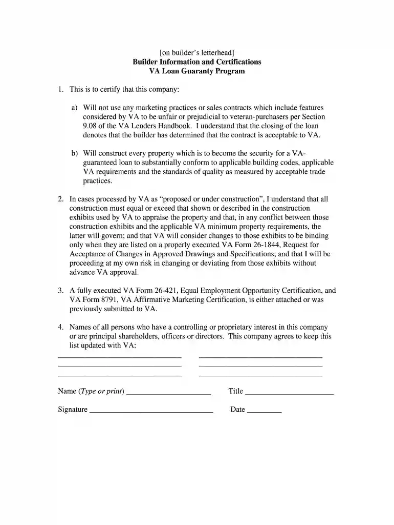 va radon certification form pdf Preview on Page 1